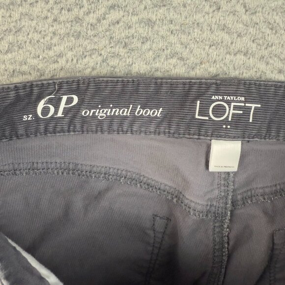 Ann Taylor LOFT Jeans Womens 6P Corduroy Original Boot Ladies Cotton Blend Pants - Picture 4 of 6